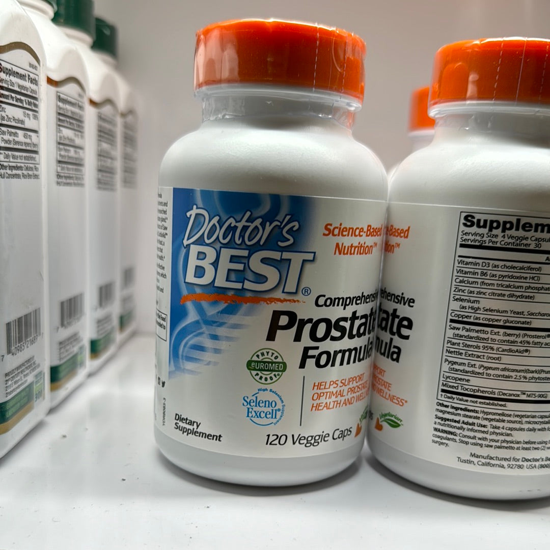 Doctor’s Best Comprehensive Prostate Formula, 120 Capsules JBBwell