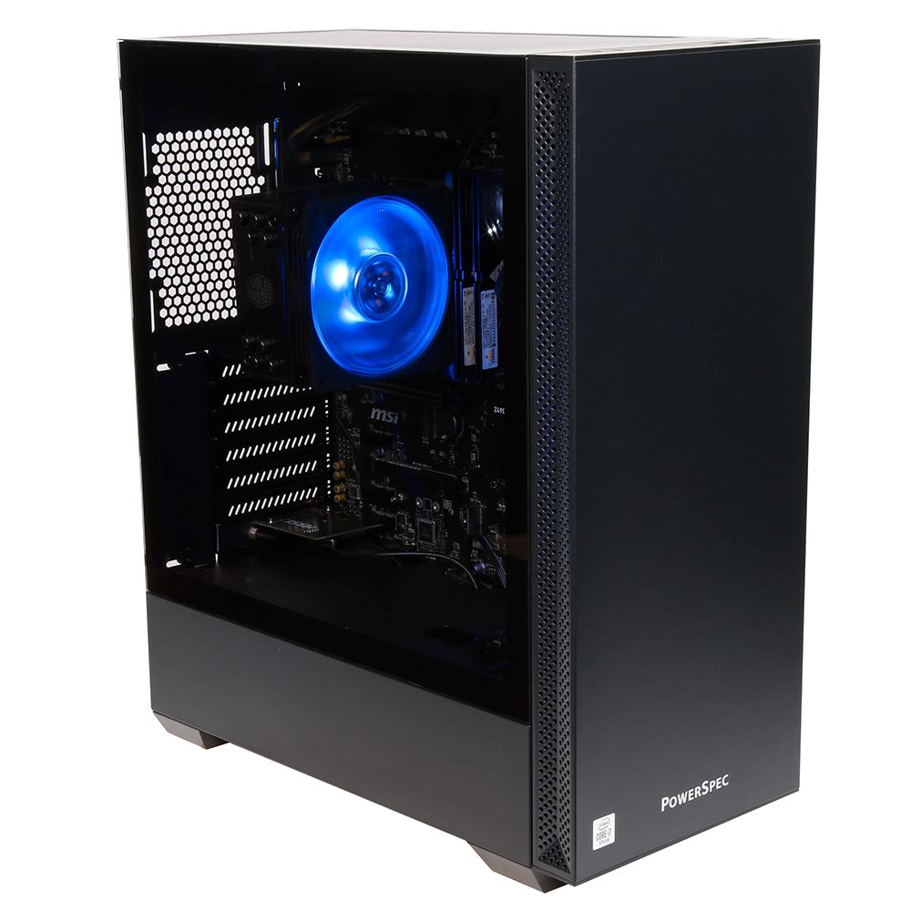 PowerSpec B745 Desktop, Intel Core i7 10700K 16GB DDR4