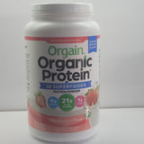 Orgain organic protein 50 superfoods 2.7lbs(1.22kg) strawberries and cream exp.10/24