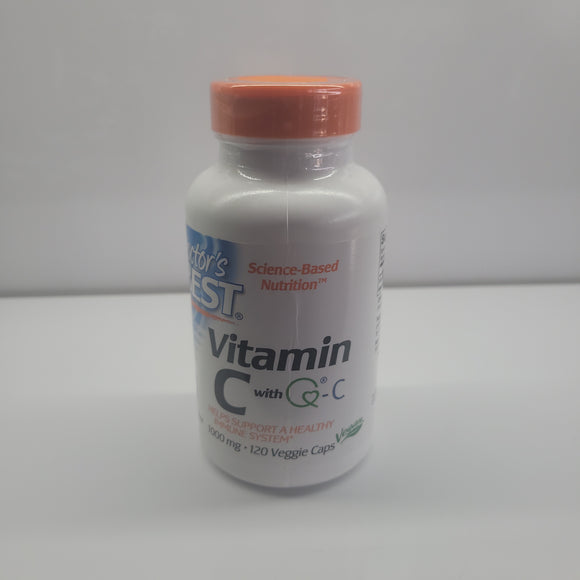 Doctor's best vitamin C 1000mg 120 veggie caps exp.january 2025