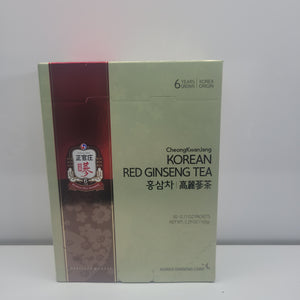 CheongKwanjang korean red ginsend tea 50x 0.11oz packets exp 04/24
