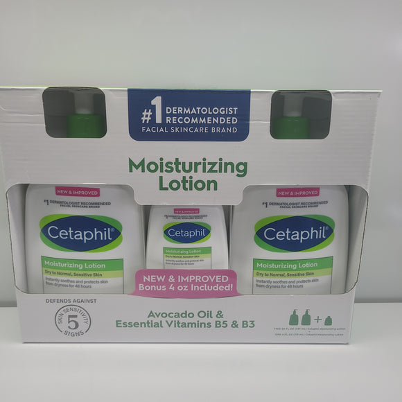 Cetaphil moisturizing Lotion 2x 20oz + 4oz