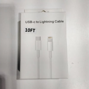 IPHONE USB C TO LIGHTNING CABLE 10 FT