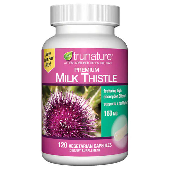 trunature Premium Milk Thistle 160 mg., 120 Vegetarian Capsules 03/24