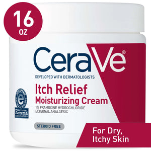 CeraVe Moisturizing Cream for Itch Relief, 16 oz