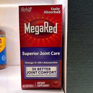 MegaRed Superior Joint Care, 60 Softgels