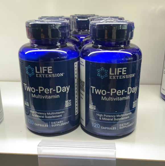 Life extension 2 per day multivitamin 120 capsules
