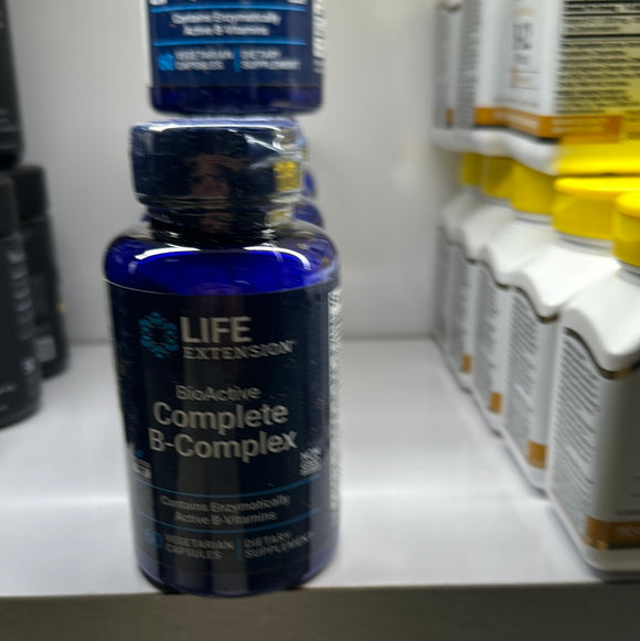 Life extension Bioactive, Complete, B-Complex, 60 capsules 09/2025