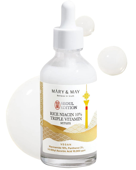 Mary & May Vegan Rice Niacin 10% Triple Vitamin Serum 80ml