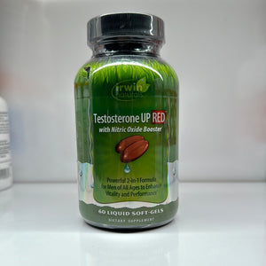 Irwin Naturals Testosterone UP Red, 60 Liquid Soft Gels
