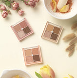 Rom & nd Better than Eyes 4 Color Mini Palette, 01 Dry Mango Tulip