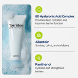 Torriden DIVE IN Cleansing Foam Face Wash 150ml / 5.07 fl.oz.