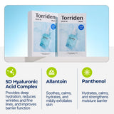 Torriden DIVE IN Hyaluronic Acid Facial Mask 10 sheets8