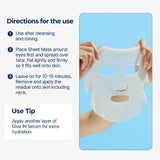 Torriden DIVE IN Hyaluronic Acid Facial Mask 10 sheets8