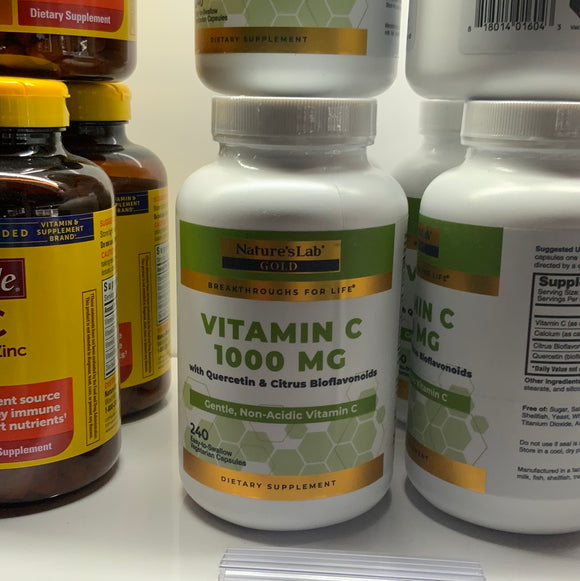 Nature’s Lab Vitamin C 1000 MG 240 capsules