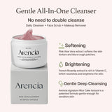 <RED> Arencia Rosehip Brightening Rice Mochi Face Cleanser 120ml / 4.23 fl. oz.