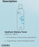 <BLACK UT 70%> COSRX Hydrium Watery Toner, 150ml / 5.07 fl.oz