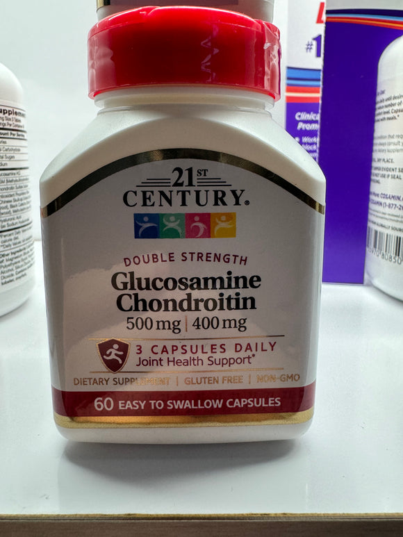 21st Century Glucosamine, Chondroitin, 60 Capsules