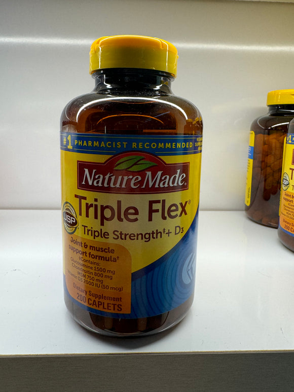 Nature Made Triple strength, D3, 200 Capsules