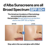 d’Alba Waterfull Essence Sunscreen BROAD SPECTRUM SPF 50+ 1.69 Fl. Oz, 50ml