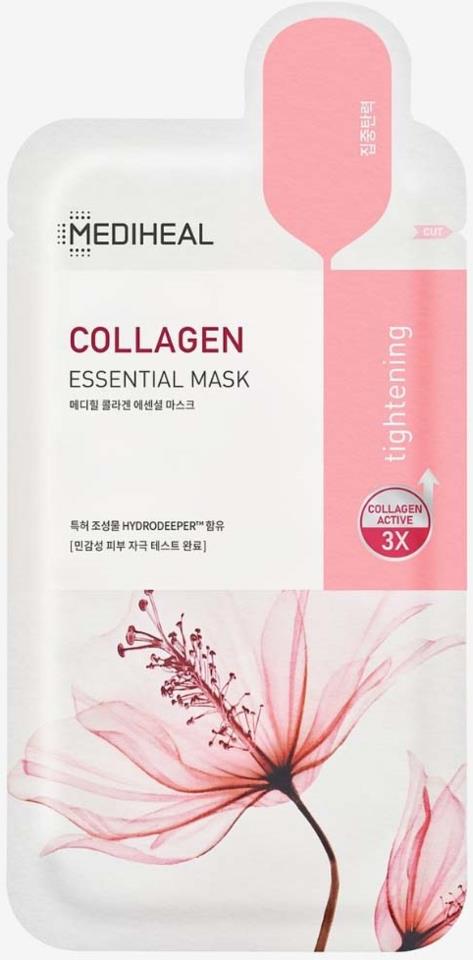 <RED> (RENEWED) Mediheal Collagen Essential Mask 10pk