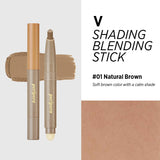 Peripera Sugar V Shading Blending Stick 01 Natural Brown