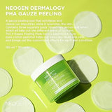 <RED> Neogen Green Tea Moist PHA Gauze Peeling 30