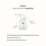 <RED> Dr.Ceuracle Vegan Niacin&Rice Ampoule 30ml / 1.01 fl. oz.