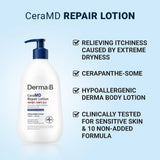 Derma:B CeraMD Repair Lotion 400ml