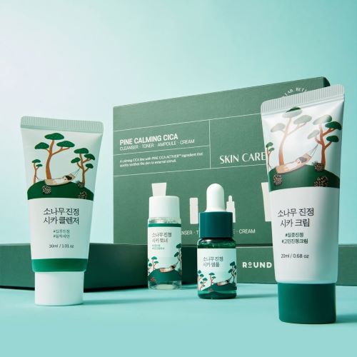 <RED> Round Lab Pine Calming Cica Trial Kit
