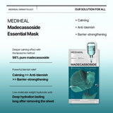 <RED> (RENEWED) Mediheal Madecassoside Facial Mask 10pk