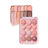 Colorgram Pin Point Eyeshadow Palette 02 Pink+Mauve