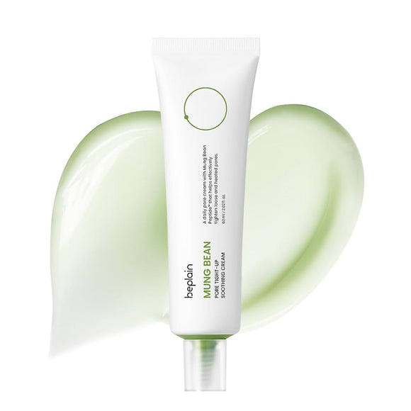 <viral>Beplain Mung Bean Pore Tight-Up Soothing Cream 60ml