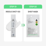 VT Cosmetic Pro Reedle Shot 100 2-Step Hydrogel Mask 1ea