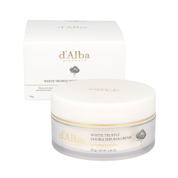 <RED> d'alba Piedmont Italian White Truffle Double Serum Cream 2.46 fl. oz. / 70ml