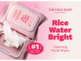 The Face Shop Rice Water Bright Cleaning Facial Wipe 50