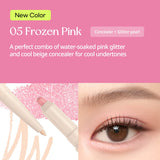 Peripera Sugar Twinkle Duo Eye Stick 05 Frozen Pink