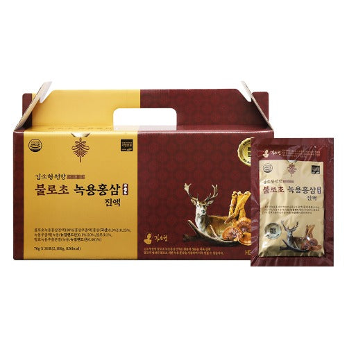 Kim So Hyung Red Ginseng Deer Antlers Extract 30pk