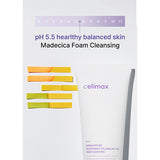 Celimax Derma Nature Relief Madeca pH Balancing Foam Cleansing 150ml