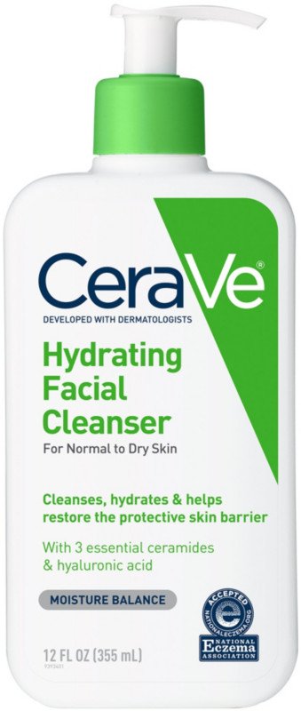 CeraVe Hydrating Facial Cleanser For Normal To Dry Skin 12OZ
