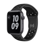 Apple Watch Series Nike SE GPS 44mm Space Gray Aluminum Smartwatch - Anthracite/ Black Nike Sport Band