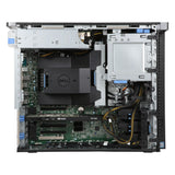 Dell Precision 5820 Server Desktop, Intel Xeon W-2133, 16GB DDR4-2666, 512GB SSD, Radeon Pro WX 3200, open-box