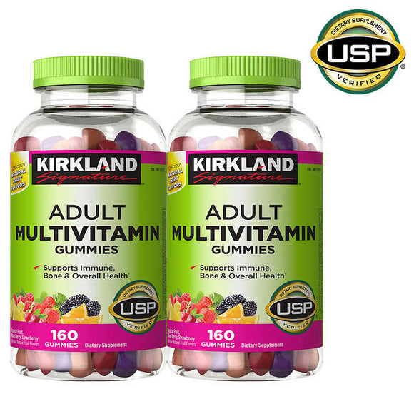 Kirkland Signature Adult Multivitamin, 320 Gummies Exp. 04/24