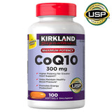Kirkland Signature CoQ10 300 mg., 100 Softgels Exp. 05/24